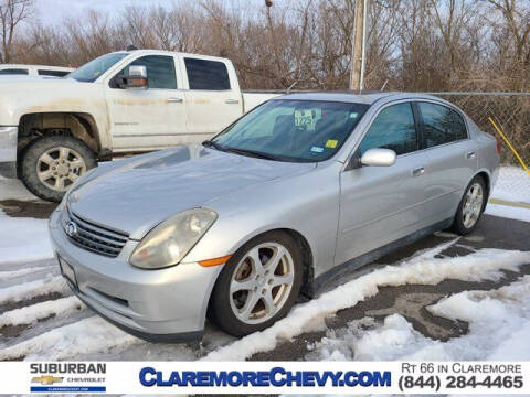 2004 Infiniti G35 for sale at CHEVROLET SUBURBANO in Claremore OK
