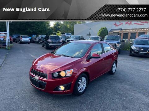 2012 Chevrolet Sonic for sale at New England Cars in Attleboro MA