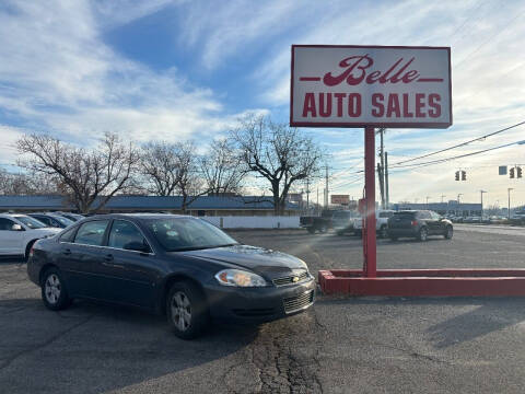 2008 Chevrolet Impala for sale at Belle Auto Sales in Elkhart IN