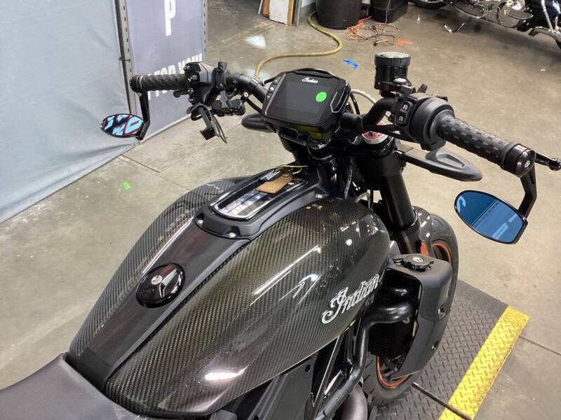 2022 Indian FTR S White Smoke