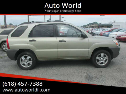 2008 Kia Sportage for sale at Auto World in Carbondale IL