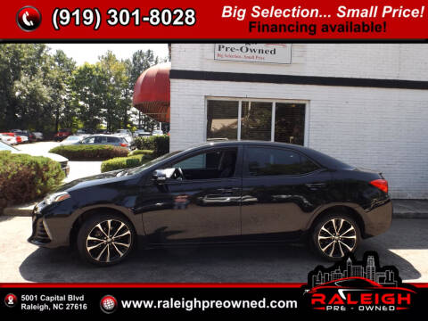 2017 Toyota Corolla for sale at Raleigh Pre-Owned in Raleigh NC