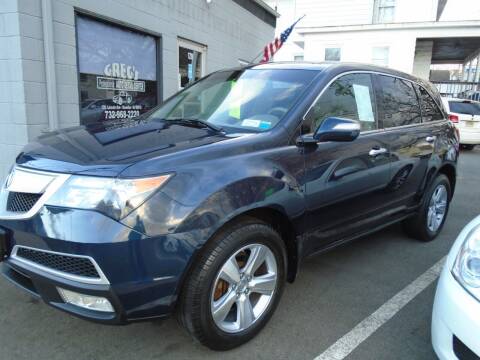 2010 Acura MDX for sale at Greg's Auto Sales in Dunellen NJ