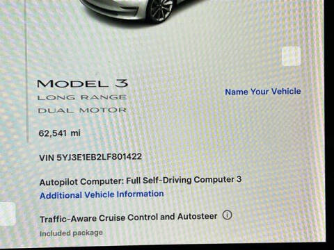 2020 Tesla Model 3 Long Range