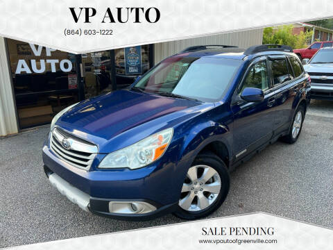 2011 Subaru Outback for sale at VP Auto in Greenville SC