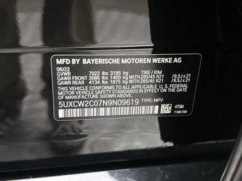 2022 BMW X7 xDrive40i