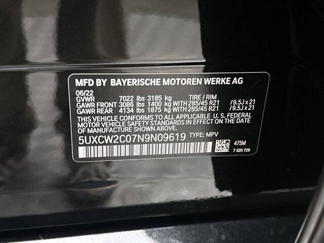 2022 BMW X7 xDrive40i