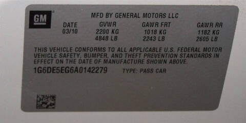 2010 Cadillac CTS 3.0L V6 Luxury