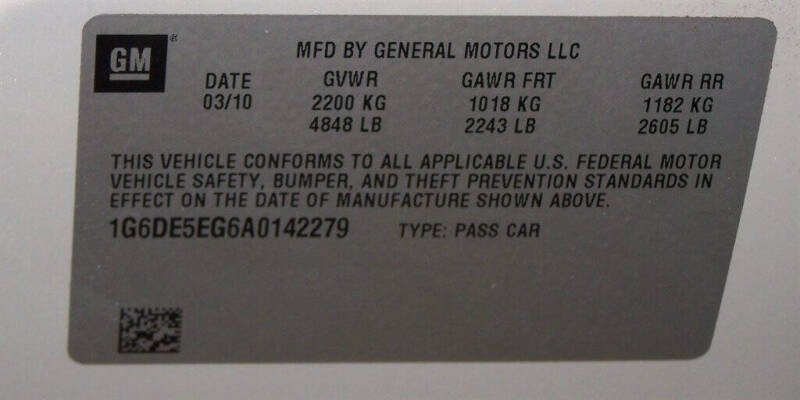 2010 Cadillac CTS 3.0L V6 Luxury