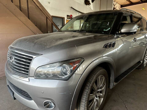 2012 Infiniti QX56 for sale at PYRAMID MOTORS - Pueblo Lot in Pueblo CO