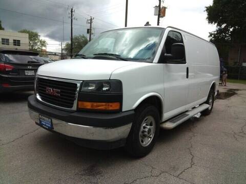 2022 GMC Savana for sale at MOBILEASE AUTO SALES in Houston TX