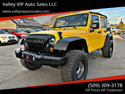 2009 Jeep Wrangler Unlimited for sale at Valley VIP Auto Sales LLC - Valley VIP Auto Sales - E Sprague in Spokane Valley WA