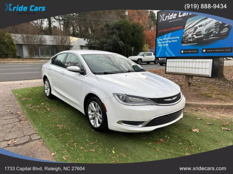 2015 Chrysler 200 for sale at Xride Cars in Raleigh NC