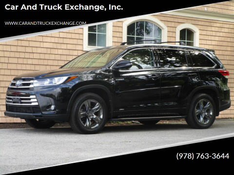 2017 Toyota Highlander Hybrid for sale at Car and Truck Exchange, Inc. in Rowley MA