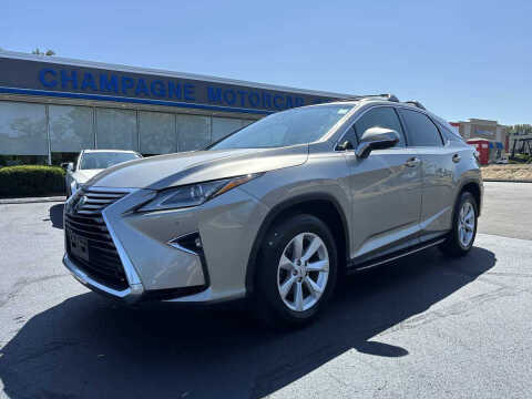 2017 Lexus RX 350 for sale at Champagne Motor Car Company in Willimantic CT