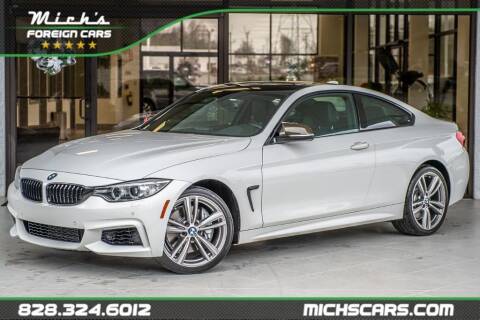 2015 BMW 4 Series for sale at Mich's Foreign Cars in Hickory NC