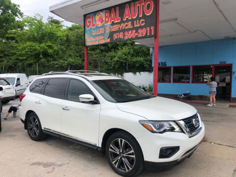 2017 Nissan Pathfinder for sale at Global Auto Sales and Service in Nashville TN