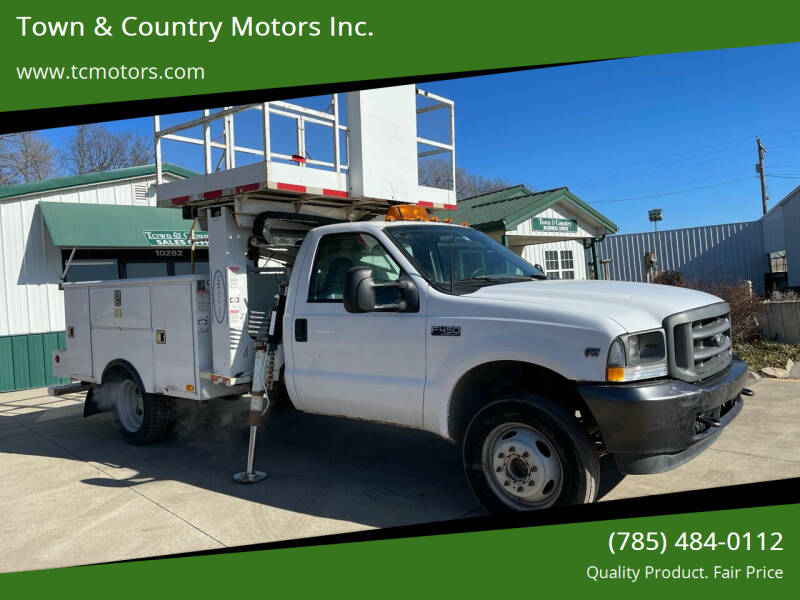 2002 Ford F-450 Super Duty for sale at Town & Country Motors Inc. in Meriden KS