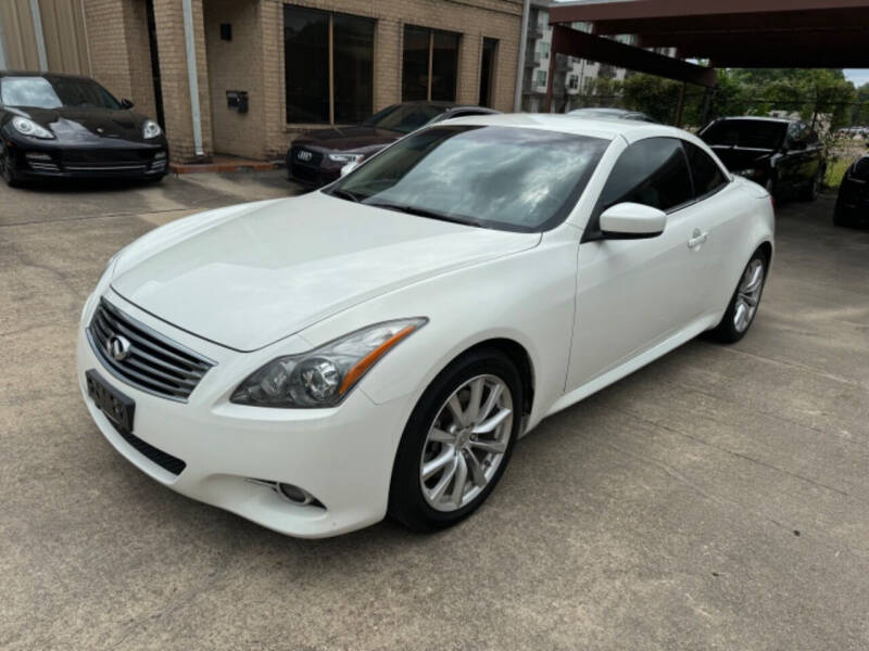 2012 Infiniti G37 Convertible for sale at NATIONWIDE ENTERPRISE in Houston TX