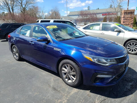 2019 Kia Optima for sale at R C Motors in Lunenburg MA