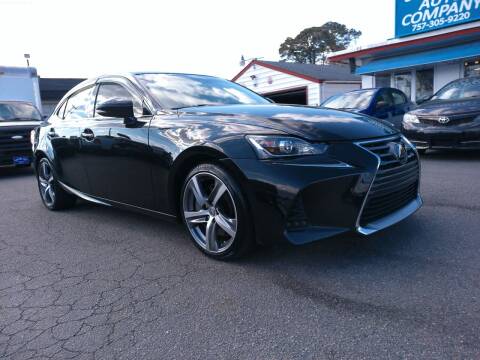 2017 Lexus IS 200t for sale at Surfside Auto Company in Norfolk VA