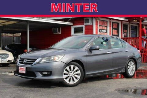 2014 Honda Accord for sale at Minter Auto Sales in South Houston TX