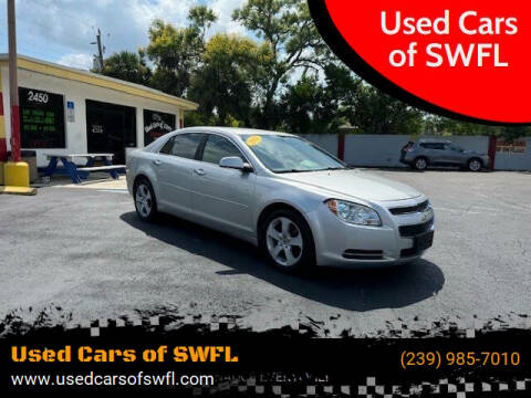 2012 Chevrolet Malibu for sale at Used Cars of SWFL in Fort Myers FL