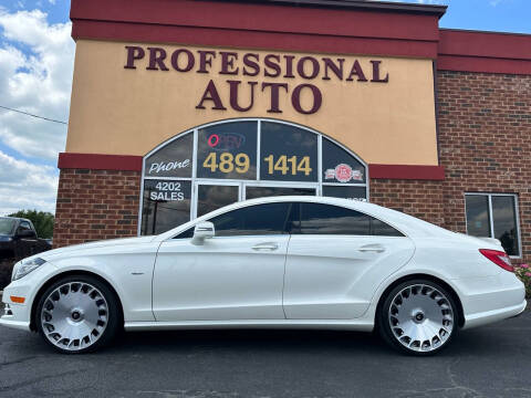 2012 Mercedes-Benz CLS for sale at Professional Auto Sales & Service in Fort Wayne IN