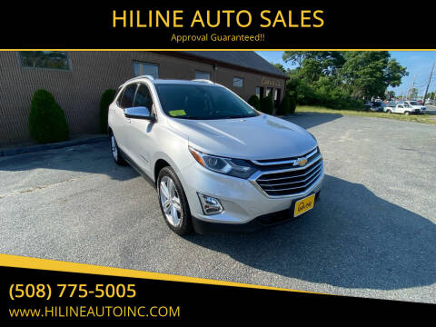 2018 Chevrolet Equinox for sale at HILINE AUTO SALES in Hyannis MA