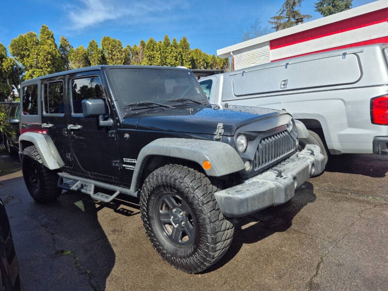 2017 Jeep Wrangler Unlimited Sport S