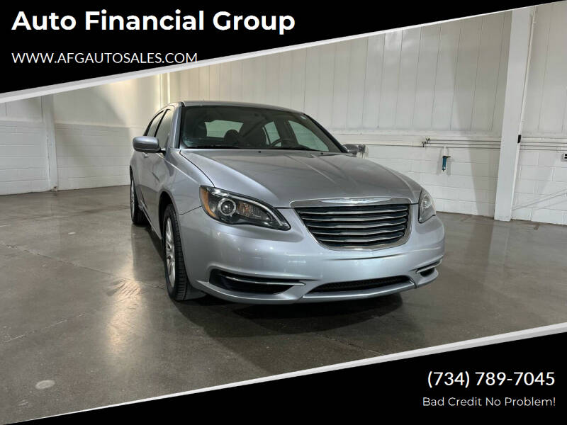 2014 Chrysler 200 for sale at Auto Financial Group in Flat Rock MI