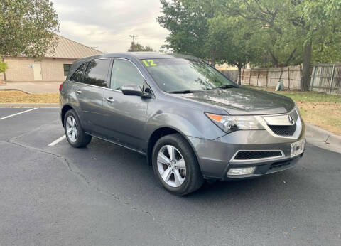 2012 Acura MDX for sale at Waco Autos in Lorena TX