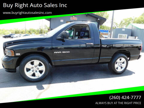 2003 Dodge Ram 1500 for sale at Buy Right Auto Sales Inc in Fort Wayne IN