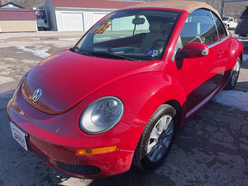 2008 Volkswagen New Beetle Convertible for sale at PIONEER USED AUTOS & RV SALES in Lavalette WV
