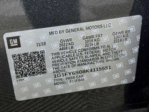 2019 Chevrolet Bolt EV LT