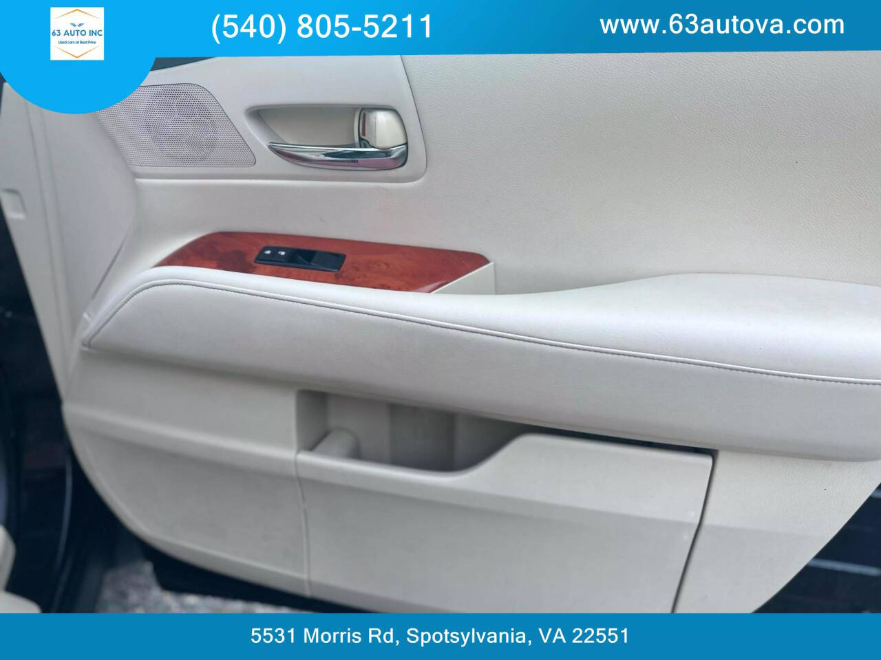 2010 Lexus RX 350 for sale at 63 Auto Inc in Spotsylvania, VA