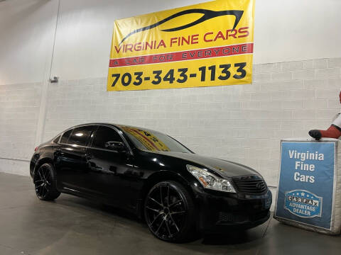 2008 Infiniti G35 for sale at Virginia Fine Cars in Chantilly VA