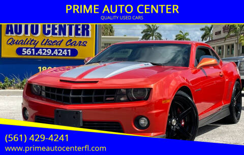 2010 Chevrolet Camaro for sale at PRIME AUTO CENTER in Palm Springs FL