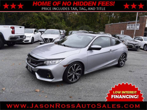 2018 Honda Civic for sale at Jason Ross Auto Sales in Burlington NC