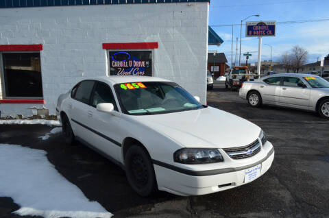 2004 Chevrolet Impala for sale at CARGILL U DRIVE USED CARS in Twin Falls ID