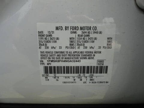 2022 Ford Explorer Limited