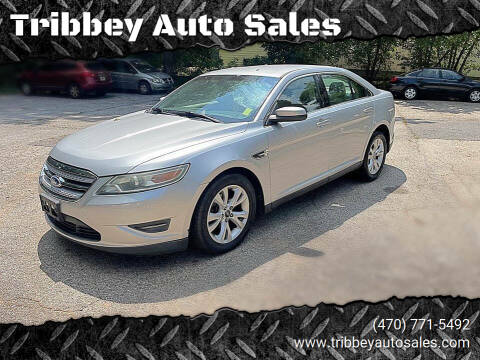 2012 Ford Taurus for sale at Tribbey Auto Sales in Stockbridge GA