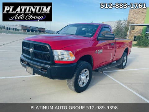2018 RAM 2500 for sale at Platinum Auto Group in Hutto TX
