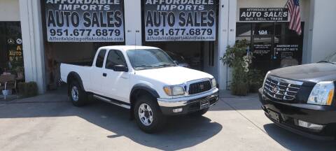 2004 Toyota Tacoma for sale at Affordable Imports Auto Sales in Murrieta CA
