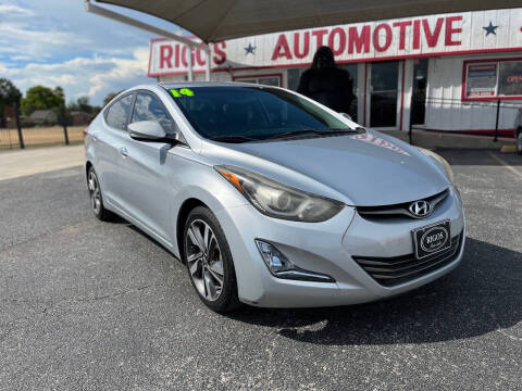 2014 Hyundai Elantra for sale at Rigos Auto Sales in San Antonio TX