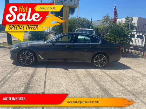2021 BMW 5 Series for sale at AUTO IMPORTS in Metairie LA