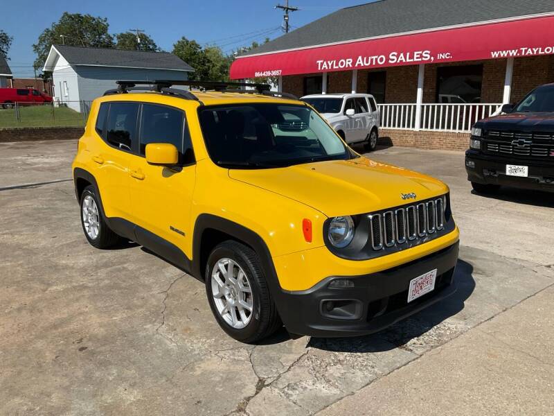 2017 Jeep Renegade for sale at Taylor Auto Sales Inc in Lyman SC