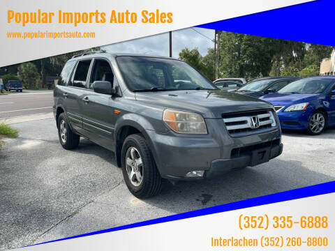 2007 Honda Pilot for sale at Popular Imports Auto Sales - Popular Imports-InterLachen in Interlachehen FL