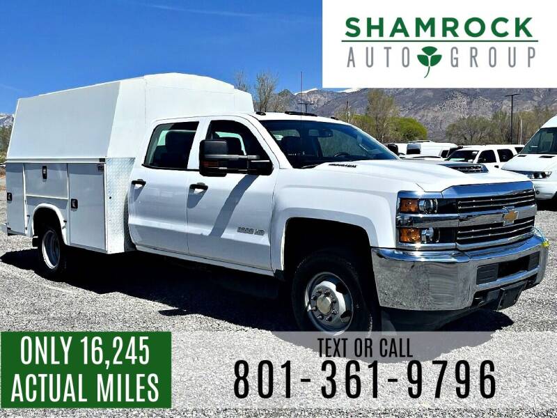 2017 Chevrolet Silverado 3500HD CC for sale at Shamrock Group LLC #1 in Pleasant Grove UT