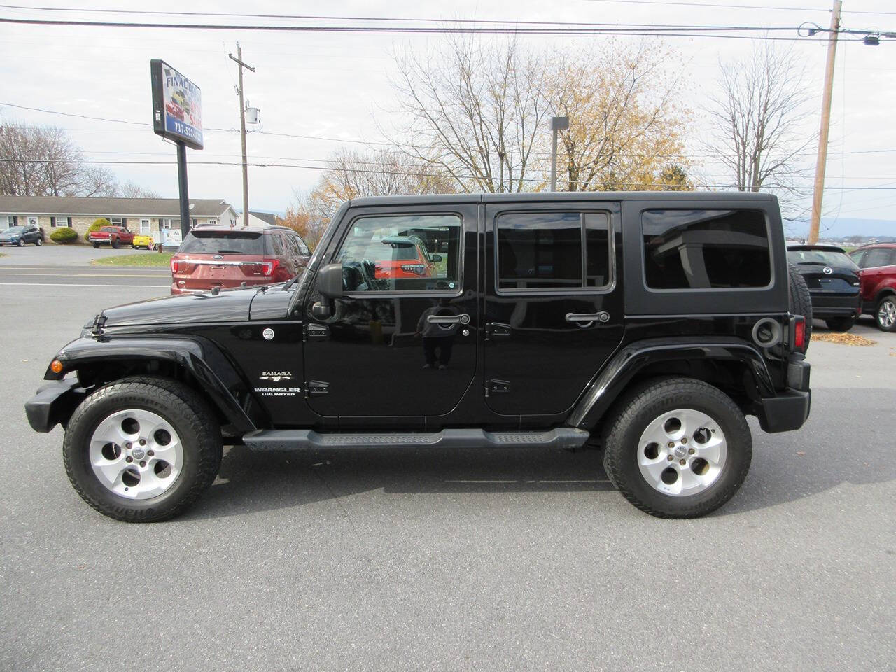 2016 Jeep Wrangler Unlimited for sale at FINAL DRIVE AUTO SALES INC in Shippensburg, PA